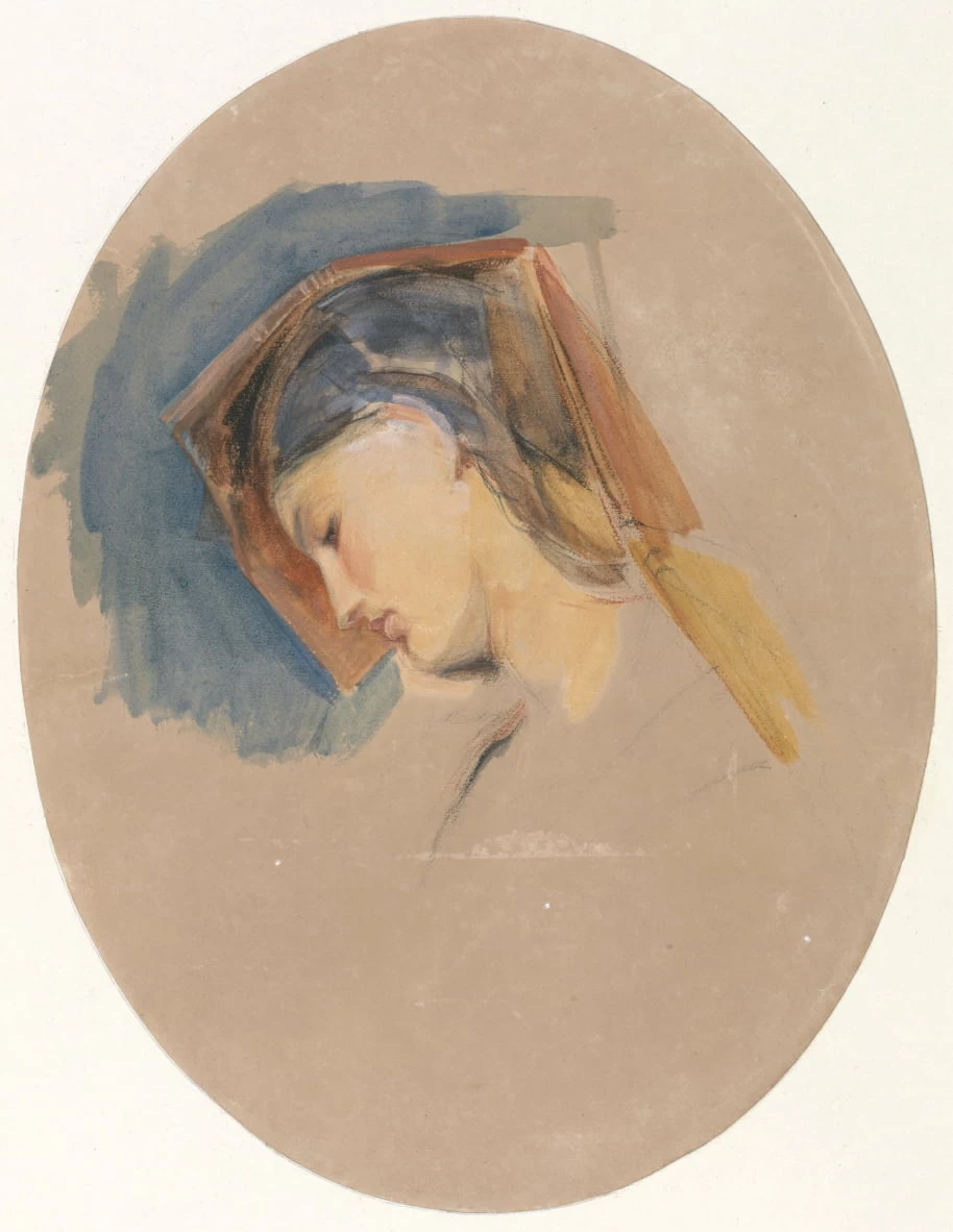 Testa di giovane donna - Yale Center for British Ar